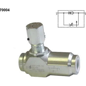 Ventil Škrtící ventil jednosměrný G1/2" VRFU