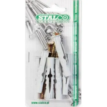 Hmoždinka Hmoždinka univerzální se stropním háčkem 8 x 83 mm, STALCO, bal.4 ks