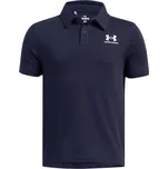Chlapecké triko Under Armour ICON POLO ymd Tmavě modrá, Bílá
