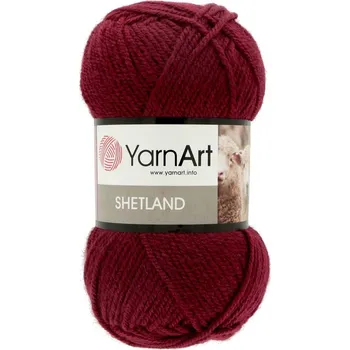 YarnArt Shetland 523 vínová