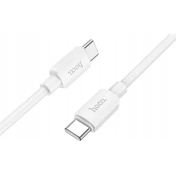 Kabel Hoco USB typ C - USB typ C 1 m bílý