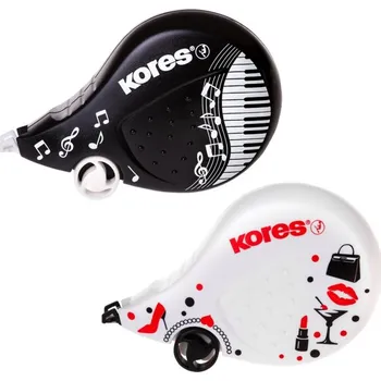 Roll fix, opravný strojek, KORES, scooter černo-bílý moderní design