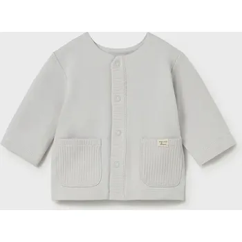 Kojenecká mikina Mayoral Newborn 1485.1A.Newborn.PPY2 šedá 09X, vel. 55