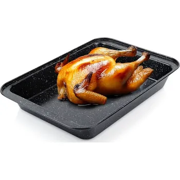 Plech na pečení Granitová obdélníková pekáčová forma 37,5 × 25,5 × 5 cm VILDE