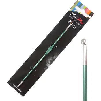 Nástroj na niť a příze Kovový háček Zing KnitPro 3 mm