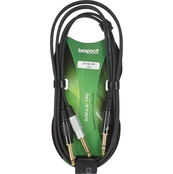 Audio kabel Bespeco EAYS2J150 + prodloužená záruka 3 roky