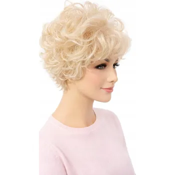 Paruka Paruka krátké syntetické blond vlasy Mona