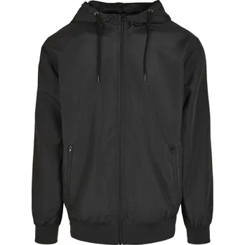Pánská mikina Build Your Brand Pánská lehká bunda BY151 Black-Black L