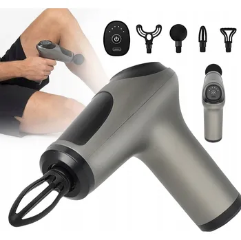 Masážní přístroj Masážní pistole 3200 ot./min s nabíjením Type-C pro řidiče a sportovce