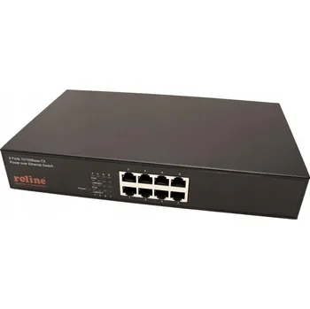 Switch Přepínač PoE Switch Ethernet 8 portů