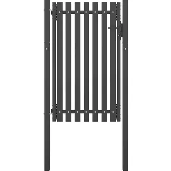 branka Zahradní plotová branka ocelová 100 x 150 cm antracitová IM_146330