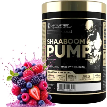 Anabolizér Předtréninkový stimulant SHAABOOM PUMP 385g Citrulin Kreatin KEVIN LEVRONE