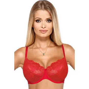 Podprsenka Podprsenka PariPari Cleo II Barva: Červená, Velikost: 75E