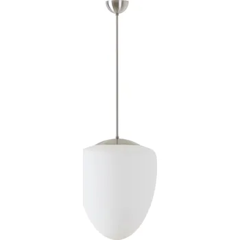 OSMONT ASTRA P závěsné skleněné svítidlo kartáčovaná nerez / bílá IP40 4000 K 27W LED - OSMONT OS AST60911