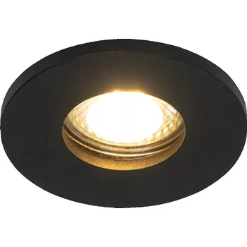 Bodové svítidlo Moderní zapuštěné koupelnové bodové svítidlo černé - Shed