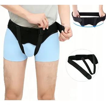 Černý medicínský kýlní pás tříselný velikost L – pohodlí a podpora