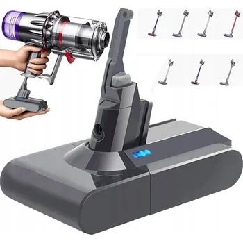 BATERIA ZAMIENNIK 21.6V 4600mAh pro DYSON V8 SV10 s výdrží až 30 minut