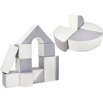 Hračka pro nejmenší Sada 15 velkých pěnových kostek na hraní, pro jesle, mateřské školy