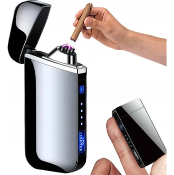 Zapalovač ZAPALOVAČ PLAZMOVÝ OBLOUKOVÝ ELEKTRICKÝ USB ZAPALOVAČ NA CIGARETY A NA CESTY