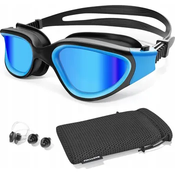 Plavecké brýle FULLLOVE Plavecké brýle pro dospělé proti zamlžování, voděodolné, s nosním klipem