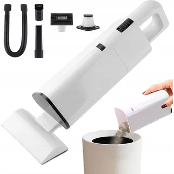 Vysavač Ruční Vysavač Bedee VYSAVAČ Z LAMPĄ UV BEZPRZEWODOWY RĘCZNY bílý