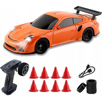 RC model auta VEFACION Mini RC Drift Auto 1:43 2.4GHz 15KM/H s Osvětlením