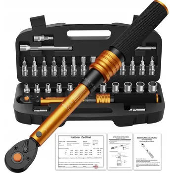 Klíč Momentový klíč na kolo 1/4 palce, 1-25 Nm, přesnost chyby 3%, 72