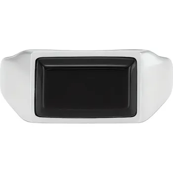 Prsten Moderní pánský prsten z oceli All Stacked Up JF04603040 Fossil / Obvod: 57 mm - 57 mm