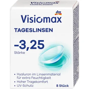 Kontaktní čočky Visiomax kontaktní čočky denní -3,25 DP