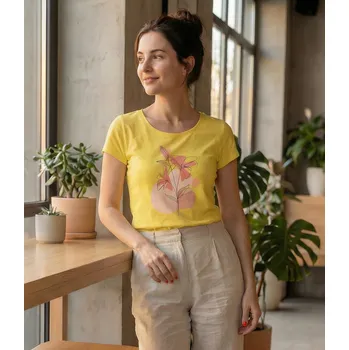 Dámské tričko Dámské tričko ALTISPORT ALW187122 Citrónová XL