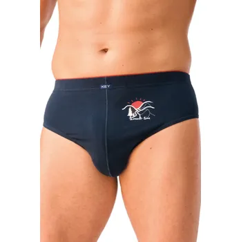 Slipy PÁNSKÉ SLIPY MPP 761 A26 tmavě modrošedá XXL