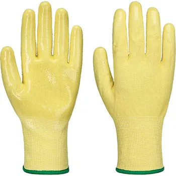 Pracovní rukavice PORTWEST Rukavice AP42 proti teplu a proříznutí POR-AP42Y2RXS Žlutá XS