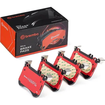 Brzdová destička Sada brzdových destiček, kotoučová brzda BREMBO P 50 121X