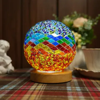 Lampička Noční lampa HyDlan, vícebarevná