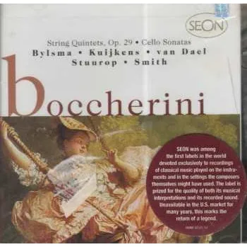 Zahraniční hudba 2CD Luigi Boccherini: String Quintets, Op. 29 • Cello Sonatas 2007