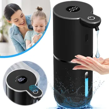 Dávkovač mýdla Bezdotykový dávkovač mýdla Bedee na kuchyňskou dávkovač 380 ml černý