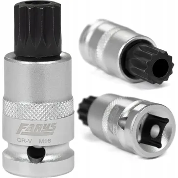Nářadí na výměnu oleje Klíč na vypouštěcí zátky oleje Farys FR2353