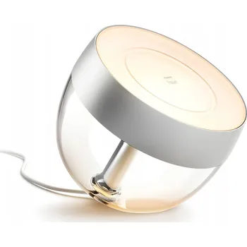 Lampička PHILIPS Hue Iris Stolní lampa Stříbrná 520lm 16 milionů barev