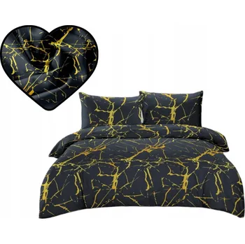 Povlečení Povlečení 160x200 BAVLNĚNÝ SATÉN VZOR MRAMOR
