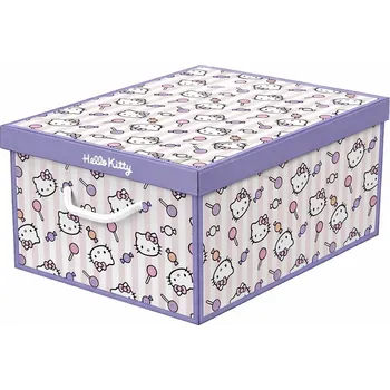 Úložný box PRÉMIOVÁ KRÁSNÁ KRABIČKA ORGANIZÉR ÚLOŽNÝ BOX HELLO KITTY KN