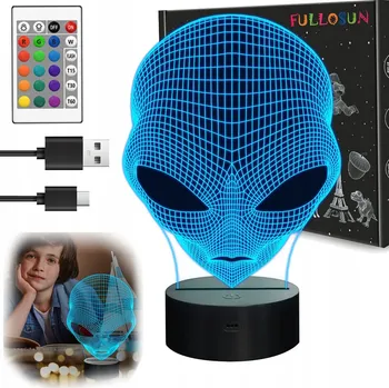 Lampička Noční lampa Bedee černá