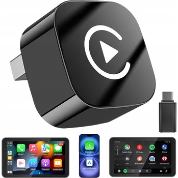 Bluetooth adaptér BEZDRÁTOVÝ AUTOMOBILOVÝ ADAPTÉR MINI CARPLAY ANDROID AUTO USB