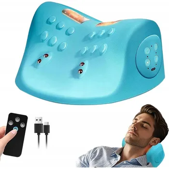 Masážní přístroj MASÁŽNÍ PŘÍSTROJ NA KRK EMS + VYHŘÍVÁNÍ - 3 ÚROVNĚ INTENZITY, VESTAVĚNÁ BATERIE