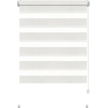 Roleta Mini roleta Den a Noc s postranním ovládáním bílá 90x210 cm