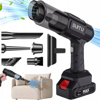 Vysavač VYSAVAČ FOUKAČ-SÁCÍ 4V1 BEZPRZEWODOWY PRZENOŚNY VYSAVAČ SILNÝ VÝKON