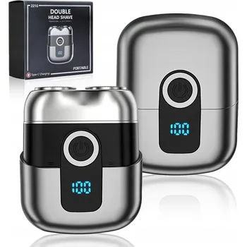 PŘENOSNÝ MINI HOLICÍ STROJEK ELEKTRICKÝ HOLÍCÍ STROJEK PRO MUŽE BEZDRAULICKÝ S USB