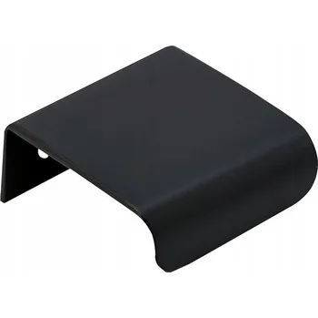 Nábytkové kování Nábytková úchytka hranová Lip 40 Kovová Černá Matná