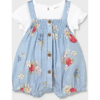 Kojenecký overall Kojenecká sada Mayoral Newborn 1638.2D.Newborn.PPY2 modrá 50X, vel. 70