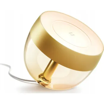 Lampička PHILIPS Hue Iris Stolní Lampa Zlatá 520lm Ovládání Aplikací