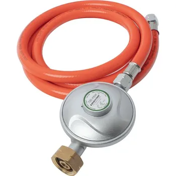 Horkovzdušná pistole Pro-Tech TOOLS Regulátor tlaku plynu 700mbar (SK, CZ, RO, HR, SI, UA) s plynovou hadicí 1,5 m 40936 RGH-R-01-700